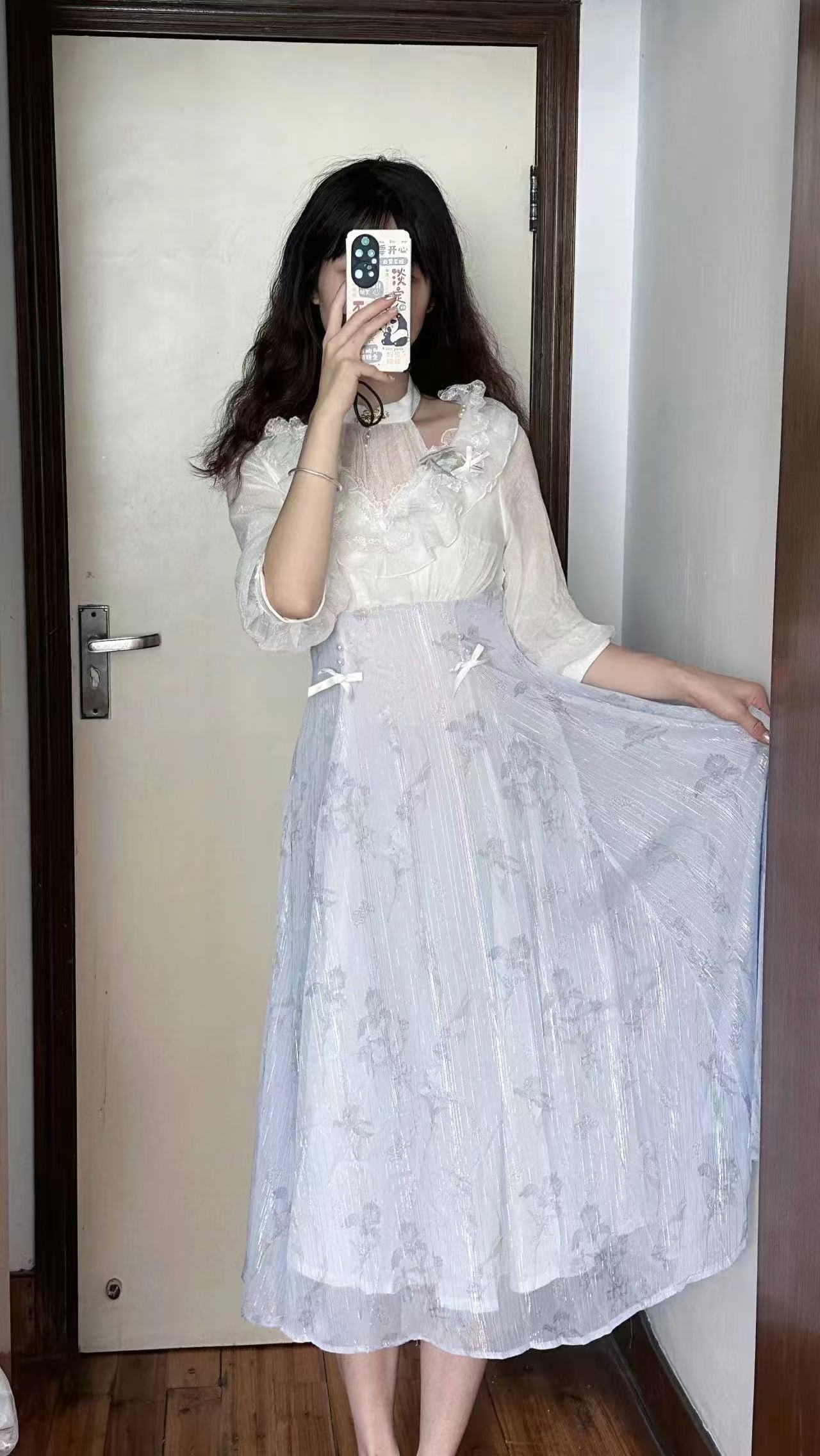 Vestido Midi Floral Lolita Cor - French Vintage Floral Midi Dress reseña y precio