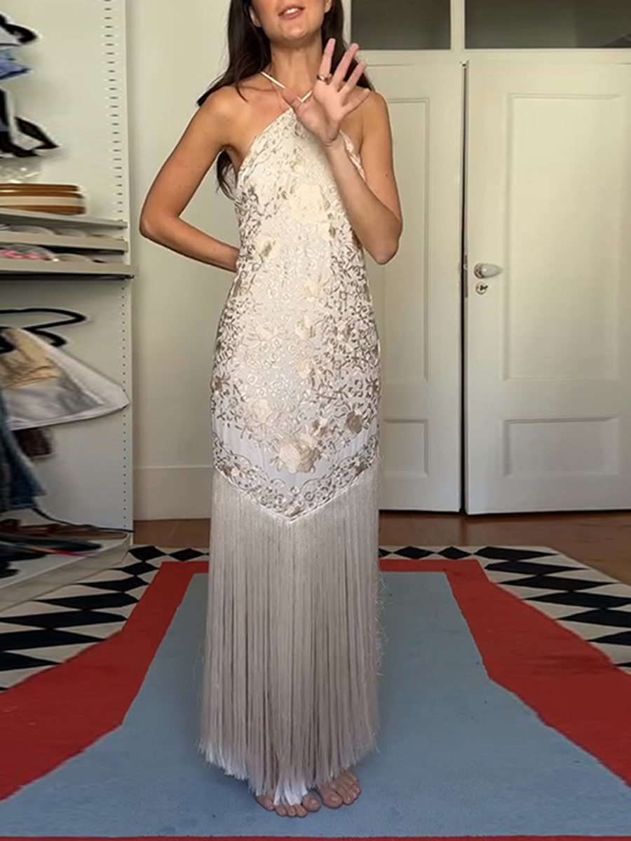TWOTWINSTYLE, vestidos frances - French Vintage Floral Midi Dress reseña y precio