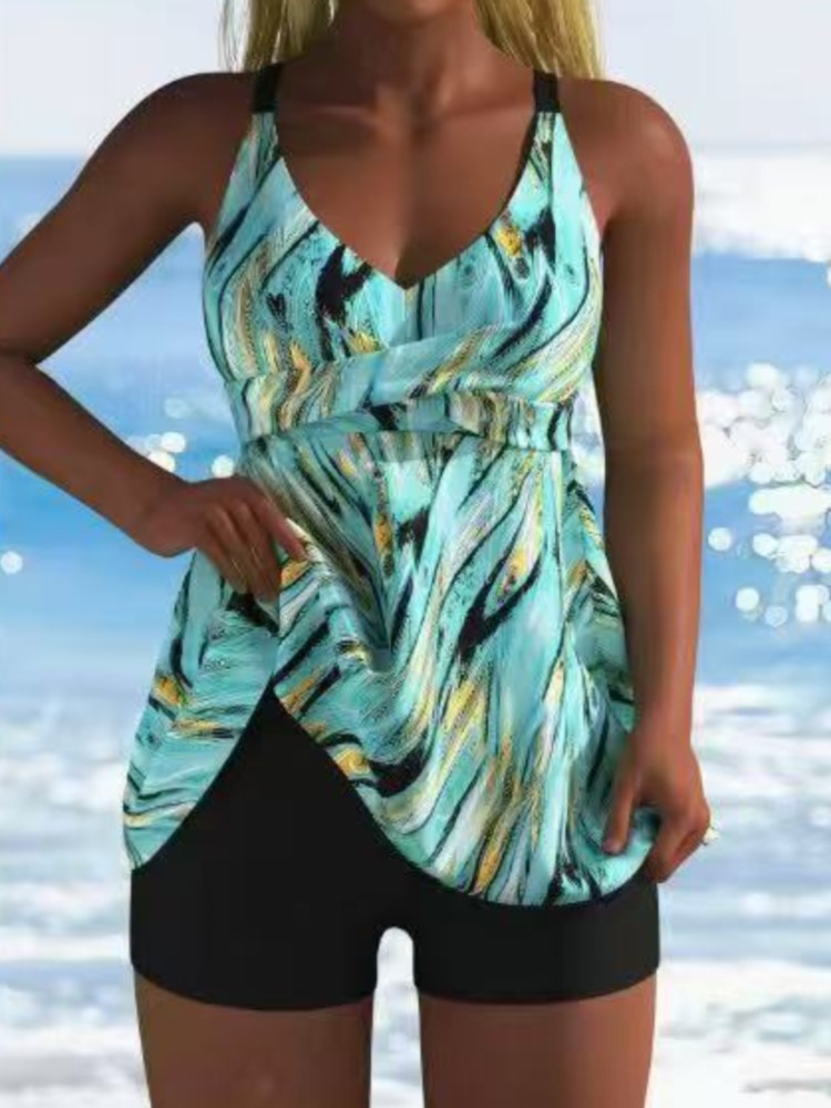 Nuevo conjunto de Tankini de c - Swimwear reseña y precio