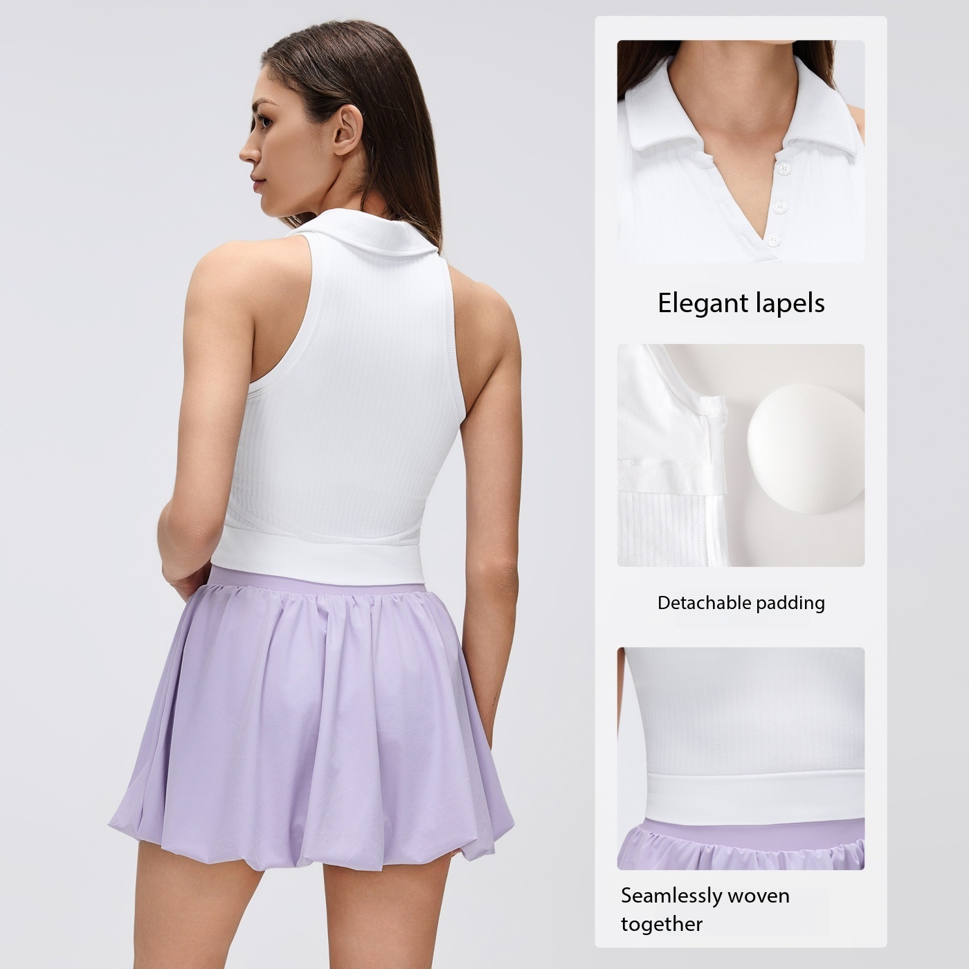 Top Deportivo de Yoga sin Cost - Seamless Ribbed Workout Tank Top reseña y precio