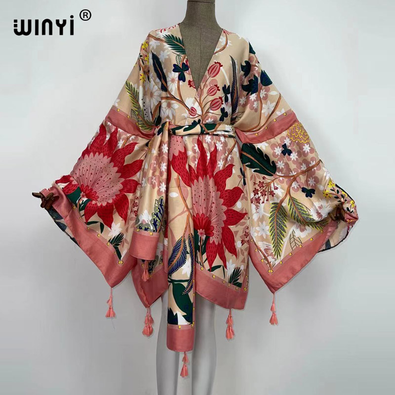 Vestidos de otoño WINYI para m - Boho Summer Beach Maxi Dress reseña y precio