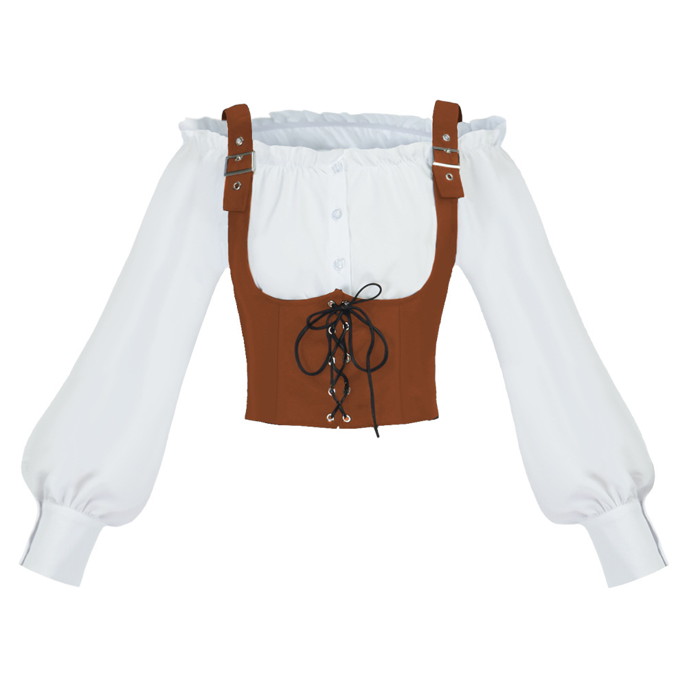 Blusa de estilo retro occident - Tops reseña y precio