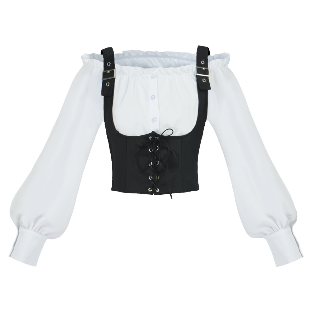 Blusa de estilo retro occident - Tops reseña y precio